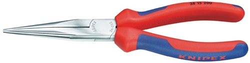 KNIPEX Mechanikerzange L.200mm Form 1 ger.Mehrkomp.-Hülle verchr.KNIPEX