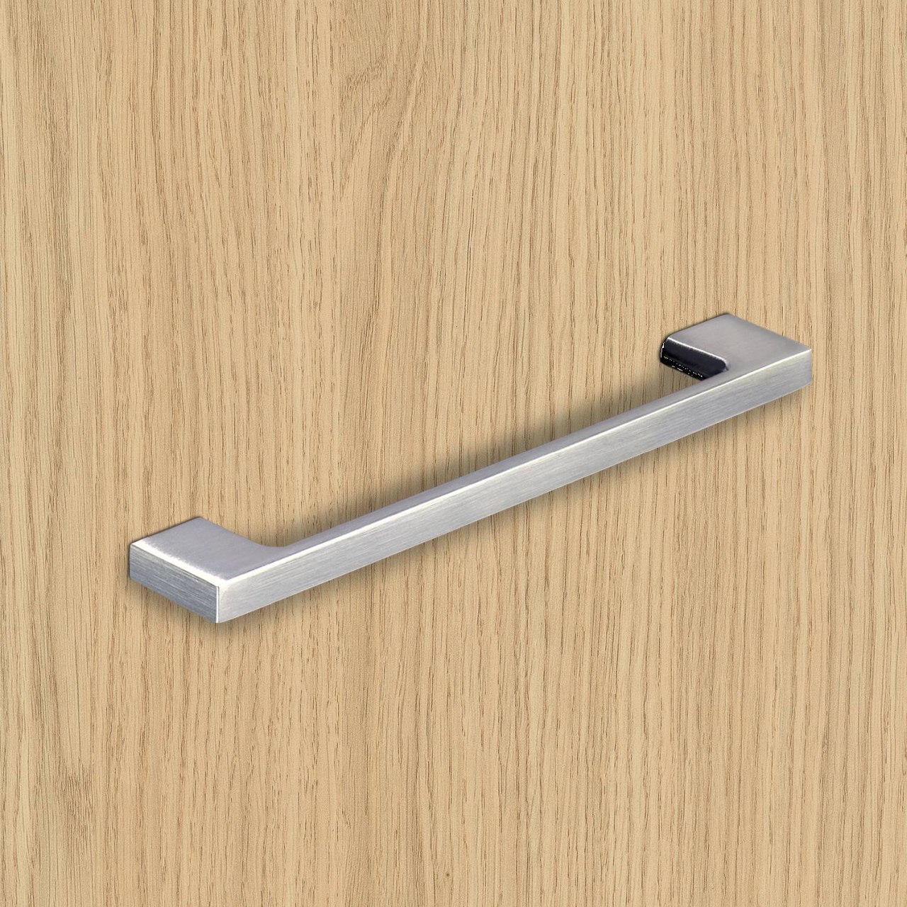 HETTICH Griff Belluno, •–• 224 / 256 mm, L 267 mm, B 9 mm, H 30 mm, Edelstahl Optik gebürstet, 9995773 HETTICH Griff Belluno, •–• 224 / 256 mm, L 267 mm, B 9 mm, H 30 mm, Edelstahl Optik gebürstet, 9995773