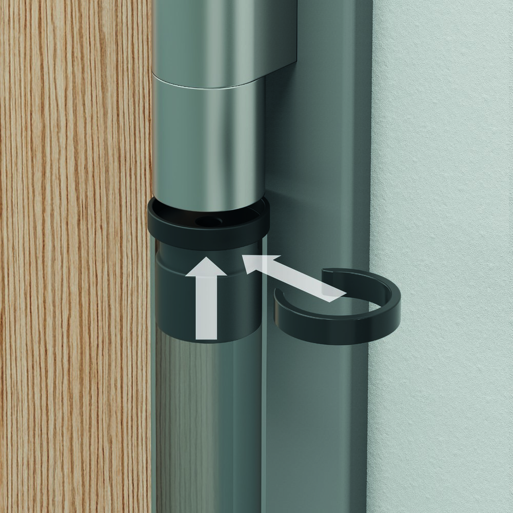 PLANET Fingerschutz Abdeckprofil FSA 8800 S18, Aluminium,2-teilig, Set,20 mm 1.755 mm schwarz