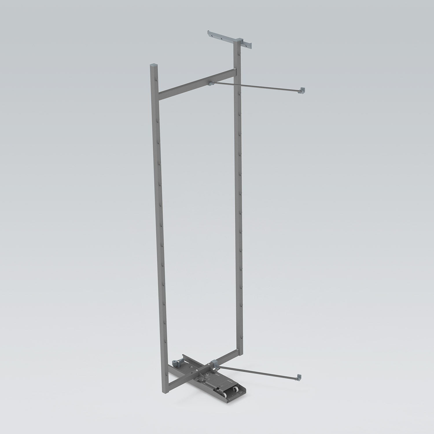 HETTICH Auszugsrahmen Dispensa Duo III, silber, 9352800