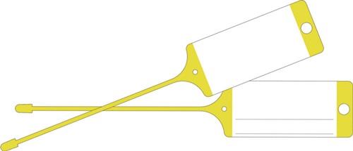 EICHNER Warenanhänger gelb neutral 100St./Karton EICHNER