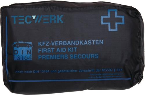 TECWERK KFZ Verbandtasche ultraTRAFFIC BAG B150xH70xT240ca.mm schwarz TECWERK