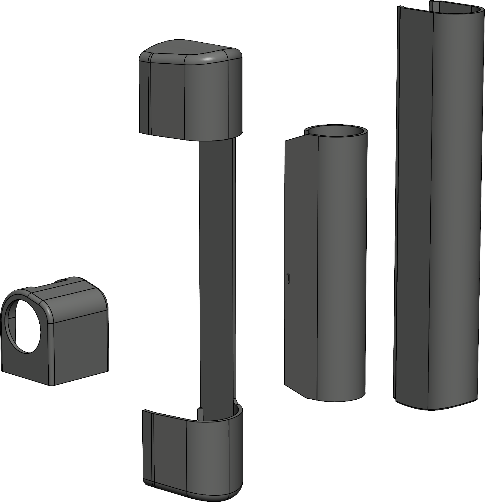 WINKHAUS Kappenset für Baukastensystem ACTIVP.DK,