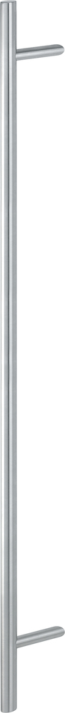 HOPPE    BA 1.200 mm L   Edelstahl Objekttür, Haustür edelstahl matt