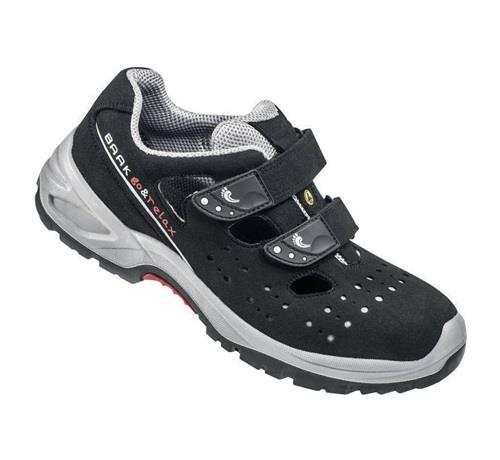 BAAK Sicherheitssandale Hardy Gr.39 N schwarz/grau Mikrofaser S1P SRC ESD EN20345 BAAK Sicherheitssandale Hardy Gr.39 N schwarz/grau Mikrofaser S1P SRC ESD EN20345