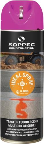 SOPPEC Markierungsspray IDEAL neonpink 500ml Spraydose SOPPEC