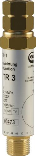ESZET Sicherheitseinrichtung f.Druckregler G 3/8Zoll LH Brenngas 2-4132-122-142 ESZET