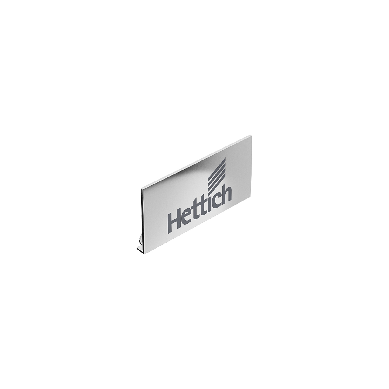 HETTICH AvanTech YOU Brandingclip, silber mit Hettich Logo, 9257703