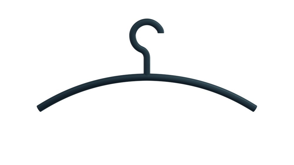 HEWI Kleiderbügel 570.3B, Polyamid, 570.3B 92