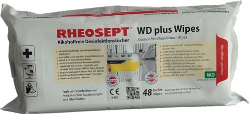 RHEOSEPT Desinfektionstücher TEMDEX® WD plus Wipes L300xB270ca.mm KT=6x48 Tü.RHEOSEPT