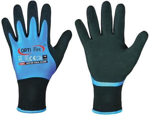 OPTIFLEX Handschuhe Winter Aqua Guard Gr.10 schwarz/blau EN 388,EN 511 PSA II OPTIFLEX