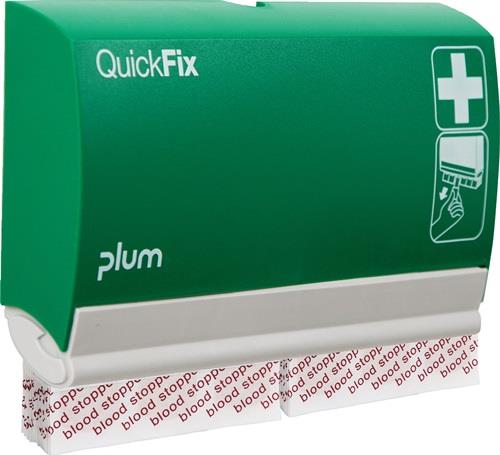 PLUM Pflasterspender QuickFix Blood stopper B230xH135xT32ca.mm grün PLUM