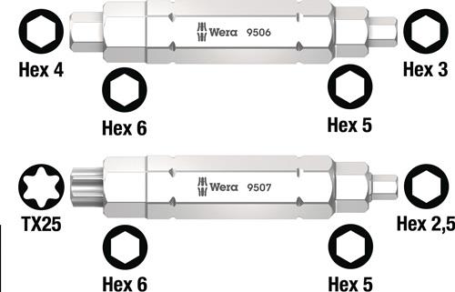 Werkzeugset Bicycle Set 15 5-tlg.Reifenheber Set,5tlg.WERA