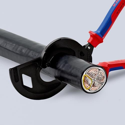KNIPEX Kabelschneider Gesamt-L.320mm max.60 (600 mm²)mm pol.Mehrkomp.-Hüllen KNIPEX KNIPEX Kabelschneider Gesamt-L.320mm max.60 (600 mm²)mm pol.Mehrkomp.-Hüllen KNIPEX
