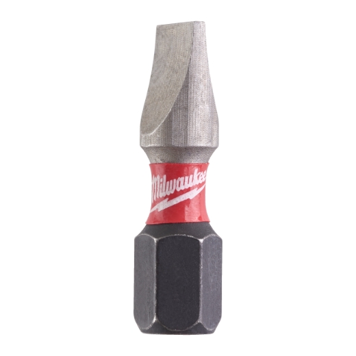 MILWAUKEE SL 1,2 x 6,5 / 25 mm Schrauberbit SHOCKWAVE