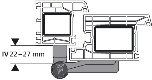 DR. HAHN Aufschraubband KT-V 6R FIX P590, 2-teilig