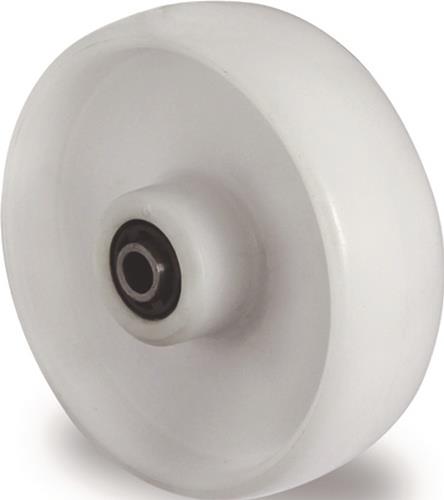 TECWERK Ersatzrad D.100mm Trgf.150kg PA weiß Achs-D.12mm Nabenl.40mm TECWERK