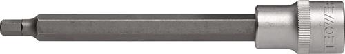 TECWERK Steckschlüsseleinsatz 1/2 Zoll Innen-6-kant SW 6mm L.140mm TECWERK