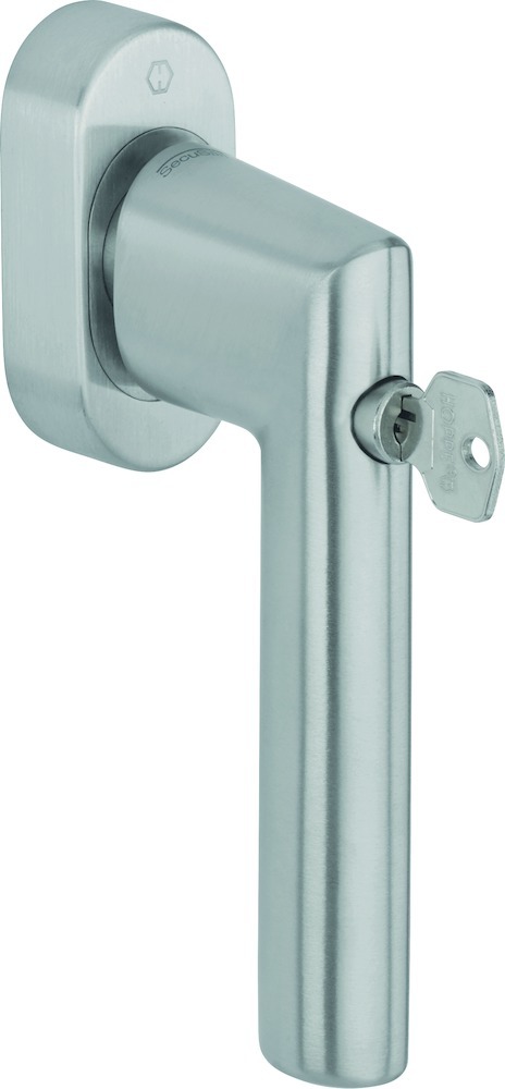 HOPPE® Fenstergriff absperrbar Amsterdam E0400S/UD9056 TBT 4, mit Schrauben, Edelstahl, 12025938 HOPPE® Fenstergriff absperrbar Amsterdam E0400S/UD9056 TBT 4, mit Schrauben, Edelstahl, 12025938
