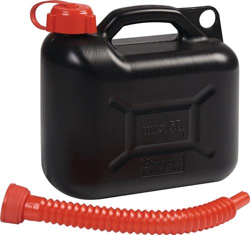 NOW Transportkraftstoffkanister Inh.5l schwarz HD-PE L265xB135xH270mm NOW