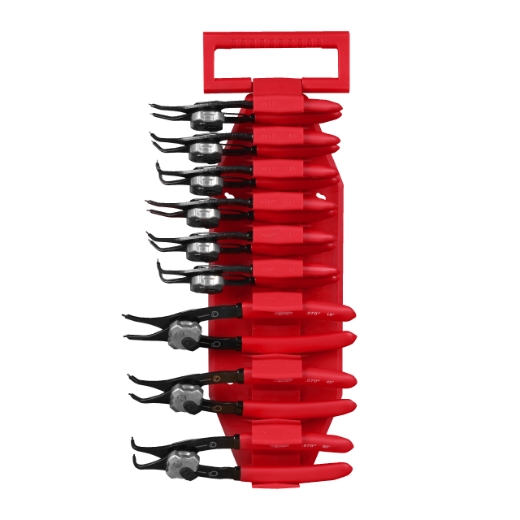 MILWAUKEE 9-teilig, 0,9 mm / 1,2 mm / 1,8 mm, für Größe A0-A2 / J0-J2 Sicherungsringzangen-Set