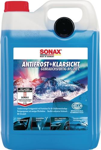 SONAX Scheibenreiniger AntiFrost+KlarSicht gebrauchsfertig 5l Kanister SONAX