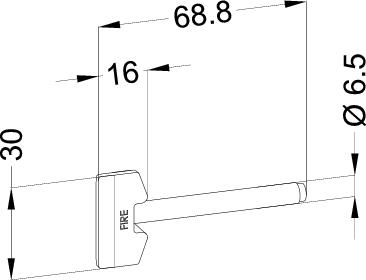 WINKHAUS Fallenkopf STV G1 Stahl WINKHAUS Fallenkopf STV G1 Stahl