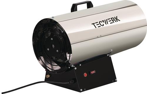 TECWERK Gasheizer 30 kW 1400 m³/h 75 W TECWERK