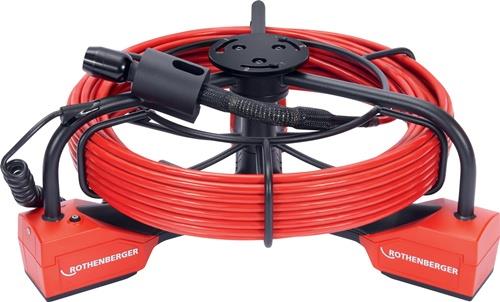 ROTHENBERGER Inspektionskamera ROCAM mini HD-Set CAS Kamerakopf-D.25mm Kabel-D.7mm 0-110mm