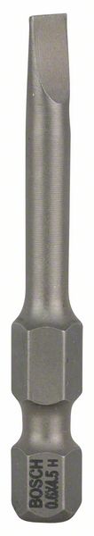 BOSCH Schrauberbit Extra-Hart S 0,6 x 4,5, 49 mm, 3er-Pack