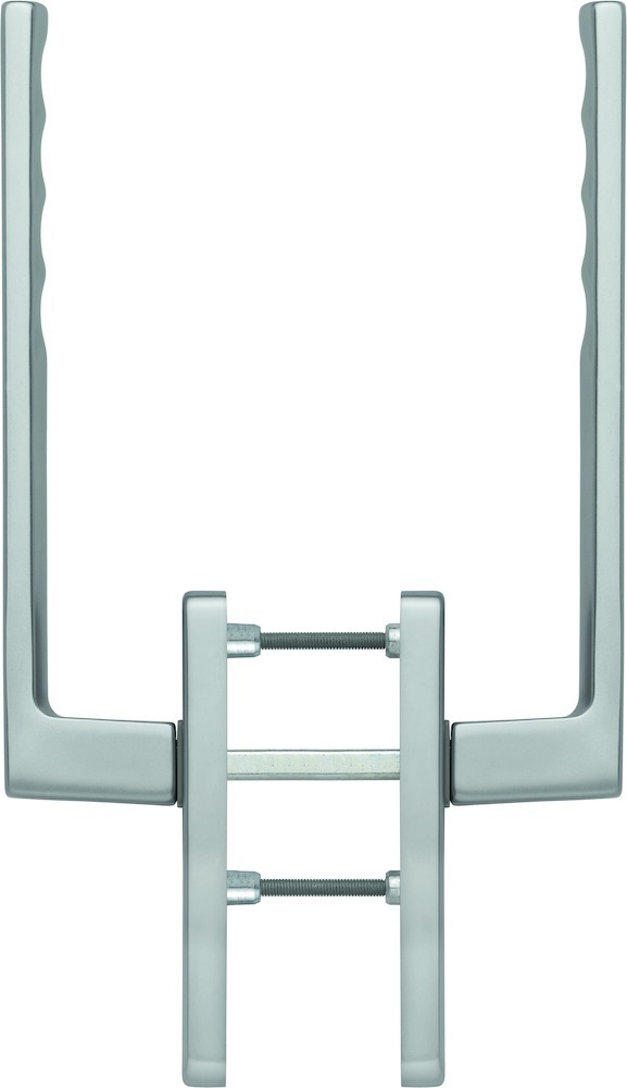 HOPPE® Handhebelgarnitur Toulon HS-0737/419N-AS, Aluminium, 11600299