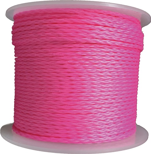 OVERMANN Pflastererschnur L.100m D.2mm 60kg PP pink