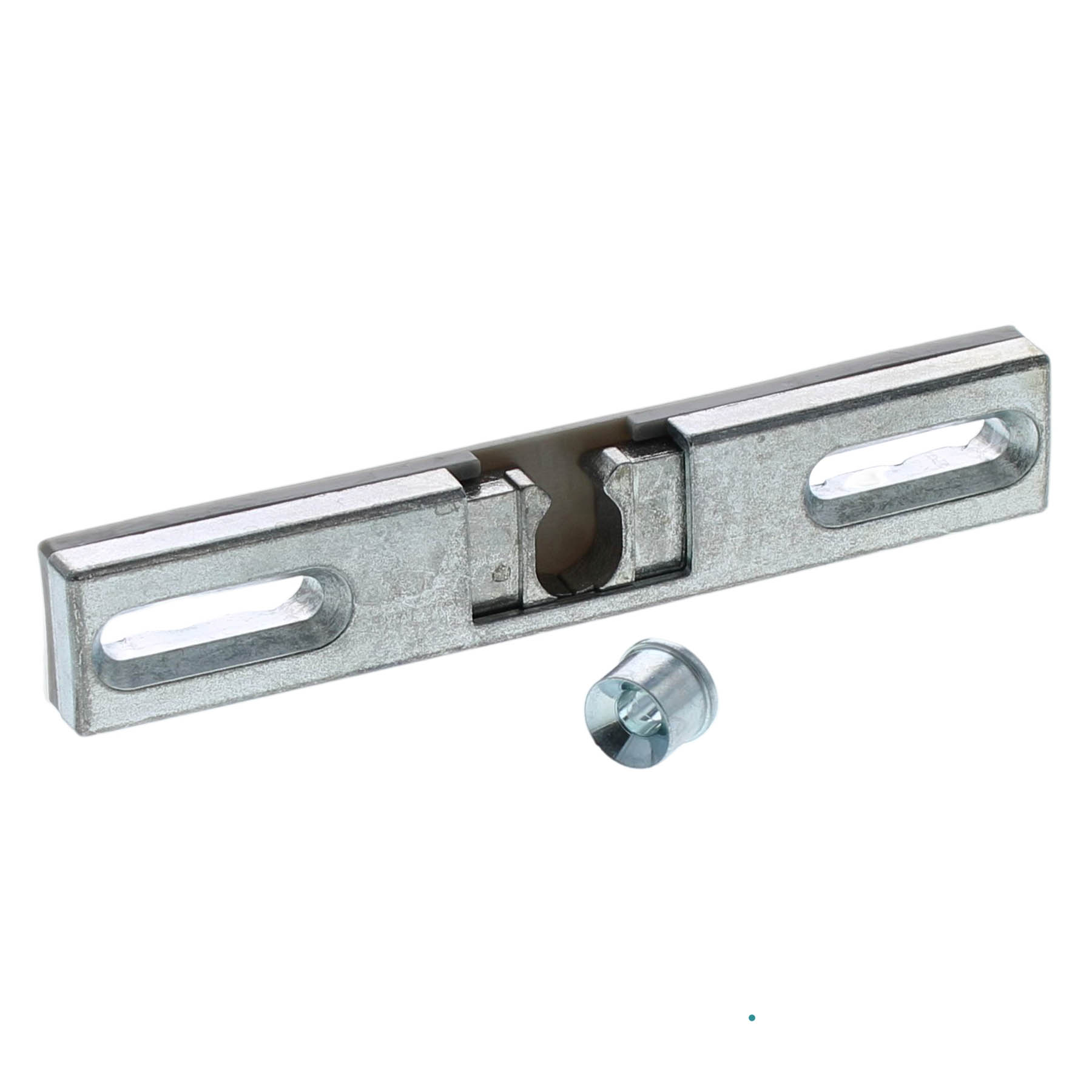 FEPS Catch universal Balkontürschnäpper FE-BK001 inkl. Hülse siber