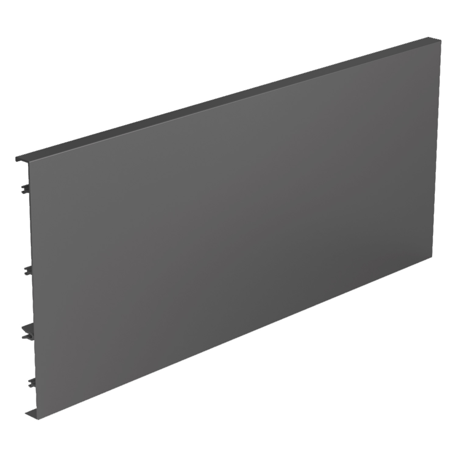 HETTICH Aluminiumrückwand ArciTech, 218 x 2000 mm, anthrazit, 9192183