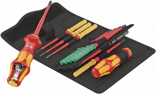 WERA Schraubendrehersatz 16-tlg.Kompakt Turbo i Imperial Tool Finder WERA