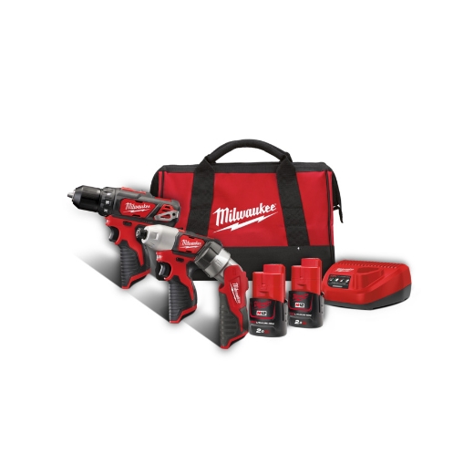 MILWAUKEE M12BPP3A-202B POWERPACK IN2