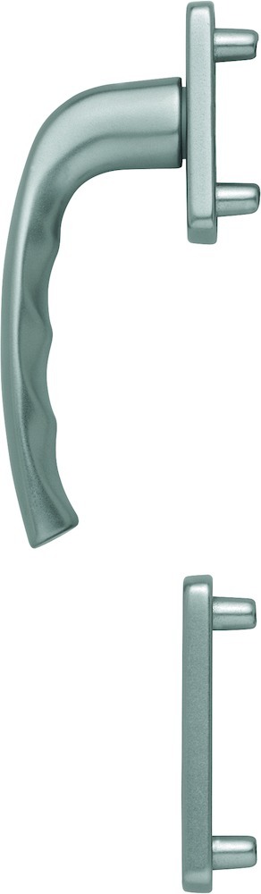 HOPPE® Fenstertürgriff-Halbgarnitur New York 0810/961N/962NS, außen, Aluminium, 3884913 HOPPE® Fenstertürgriff-Halbgarnitur New York 0810/961N/962NS, außen, Aluminium, 3884913