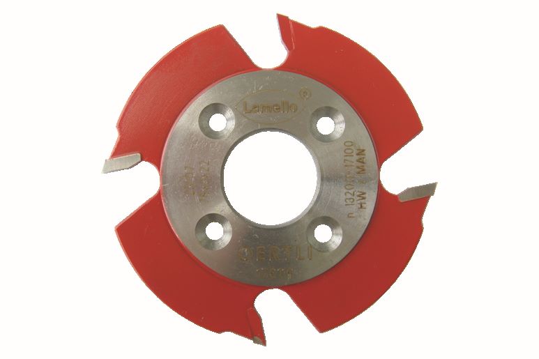 LAMELLO Nutfräser für Nutfräsmaschine, HW, Ø78x3xØ22 mm, Z4, NL 4, für H9 Holzlamelle, 132009