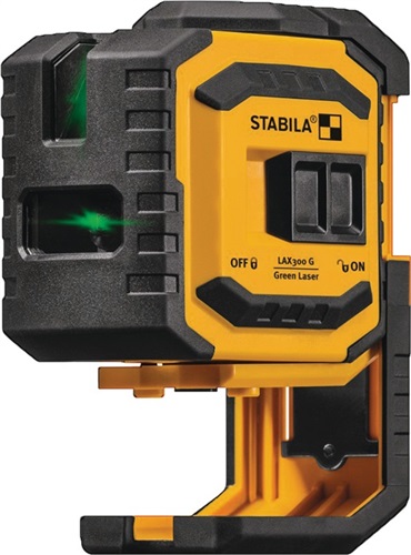 STABILA Kreuzlinien-Lotlaser LAX 300G 30m ± 0,3 mm/m STABILA