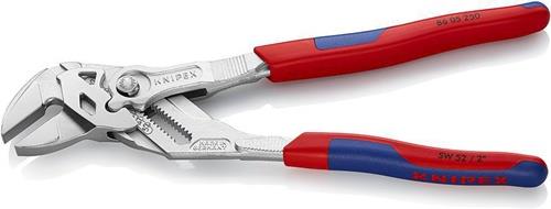 KNIPEX Zangenschlüssel L.250mm Spann-W.52mm verchr.Mehrkomp.-Hülle KNIPEX KNIPEX Zangenschlüssel L.250mm Spann-W.52mm verchr.Mehrkomp.-Hülle KNIPEX
