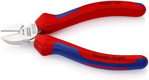 KNIPEX Seitenschneider L.140mm Kopf verchr.m.Mehrkomp.-Hüllen KNIPEX KNIPEX Seitenschneider L.140mm Kopf verchr.m.Mehrkomp.-Hüllen KNIPEX