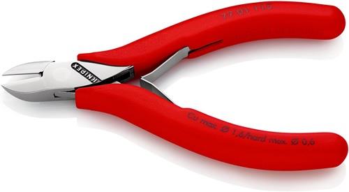 KNIPEX Elektronik-Seitenschneider L.115mm Form 0 Facette ja Ku.-Überzug