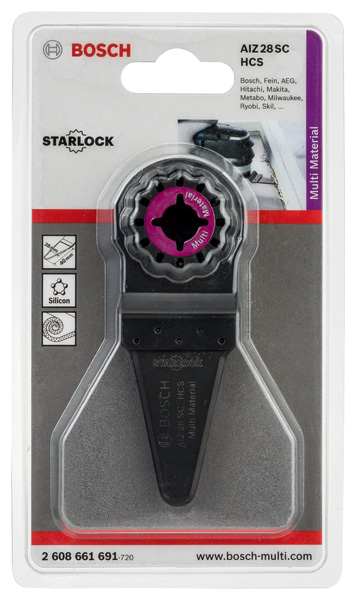BOSCH HCS Universalfugenschneider AIZ 28 SC, 40 x 28 mm, 1er-Pack