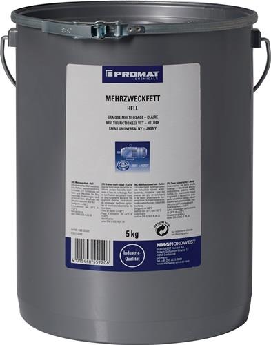 PROMAT Mehrzweckfett 5kg hell Eimer PROMAT CHEMICALS