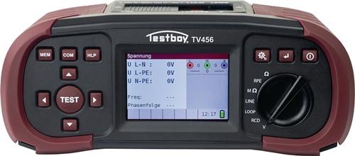 TESTBOY Installationsprüfgerät TV 456 z.Prüfung elektrischer Anlagen TESTBOY