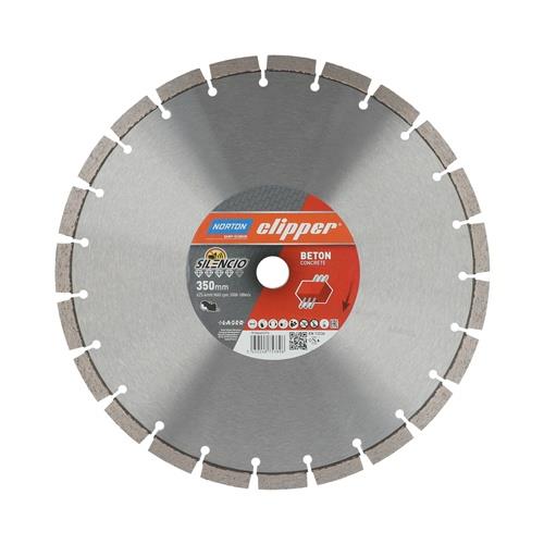 Diamanttrennscheibe Pro Beton Silencio Segmenthöhe 12 mm NORTON CLIPPER