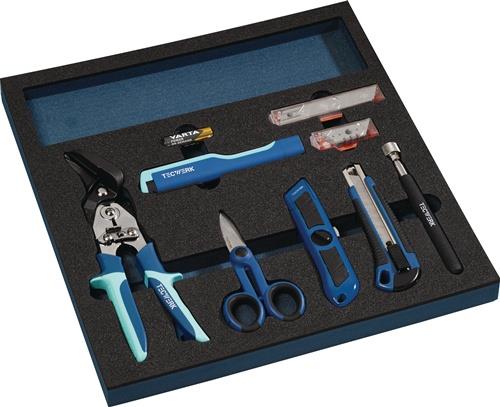 TECWERK Werkzeugmodul 12-tlg.2/3-Modul Werkstattzubehör TECWERK