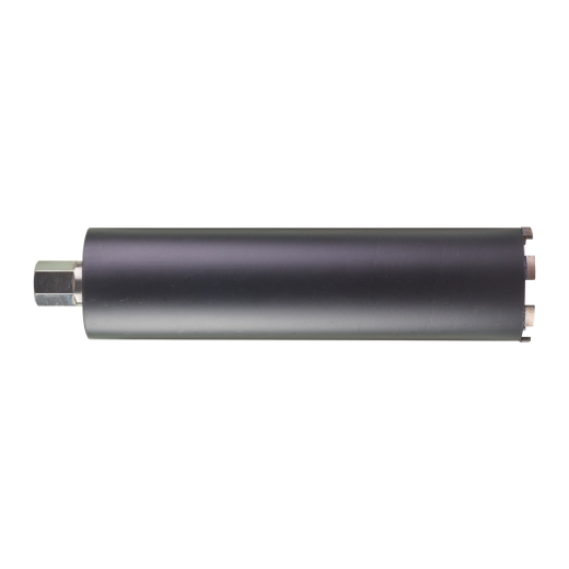 MILWAUKEE DCHXL 117 x 490 mm / 1 1/4" UNC Diamant-Trockenbohrkrone für Staubabsaugung
