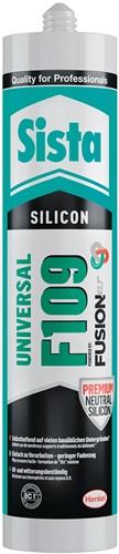 SISTA Silikondichtstoff F109 Fusion weiß 300 ml Kartusche SISTA