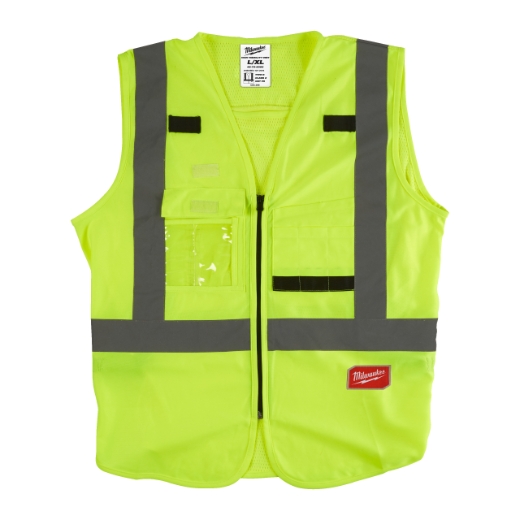 MILWAUKEE Größe L/XL Warnschutzweste gelb MILWAUKEE Größe L/XL Warnschutzweste gelb